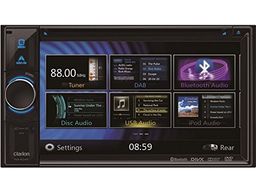 Clarion Navegación Radio de coche 2 DIN DVD USB HDMI con Bluetooth, apta para Seat Ibiza ST 6J 6jn a partir de 07/2010 incl OHG – Canbus Clarion Navegación Radio de coche 2 DIN DVD USB HDMI con Bluetooth, apta para Seat Ibiza ST 6J 6jn a partir de 07/2010 incl OHG – Canbus