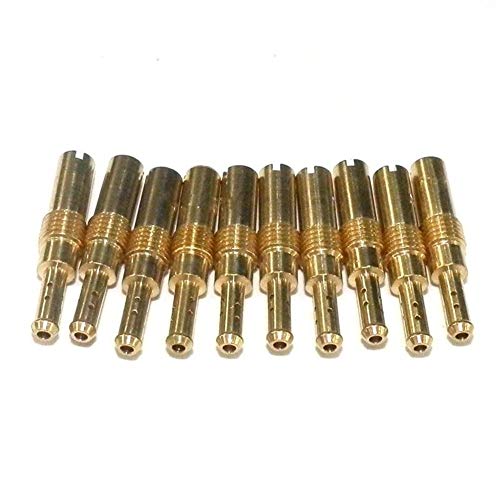 Cuidado de la motocicleta del coche 10pcs piloto de jet lento for la motocicleta GY6 carburador Keihin PWK PE CVK FCR PWM PJ CBR CR N424-21 OKO CVK inyector del inyector Accesorios de carburador Cuidado de la motocicleta del coche 10pcs piloto de jet lento for la motocicleta GY6 carburador Keihin PWK PE CVK FCR PWM PJ CBR CR N424-21 OKO CVK inyector del inyector Accesorios de carburador