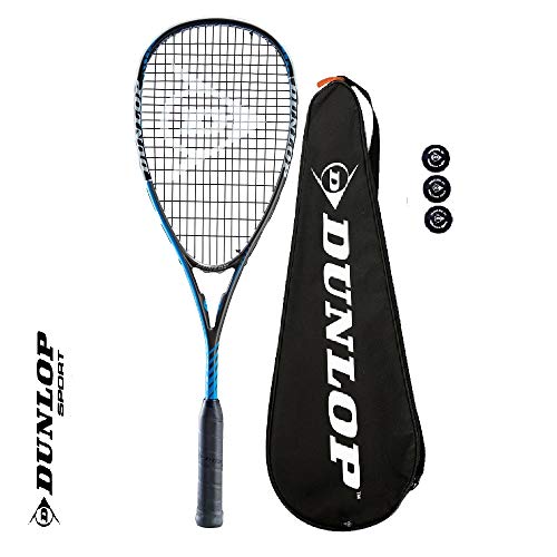 DUNLOP Blackstorm Power 3.0 - Raqueta de squash y pelotas (opciones disponibles) (1 opción de raqueta)