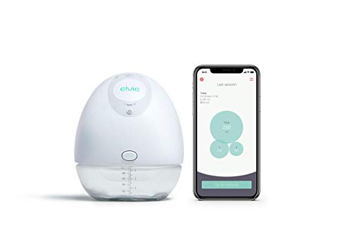 Elvie Pump - Sacaleches silencioso y portátil con aplicación – Sacaleches eléctrico portátil y manos libres perfecto para madres lactantes