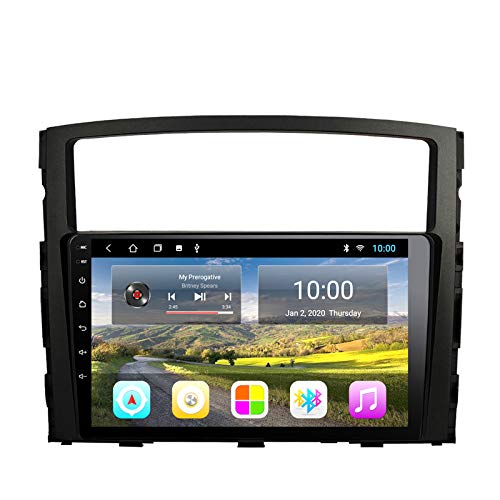 FDSAD Android 9 Navegación GPS con DVD para automóvil para Mitsubishi Pajero 2006-2011 Sistema de Radio Multimedia Sistema de Radio Multimedia de 9 Pulgadas Soporte Bluetooth Mirror-Link