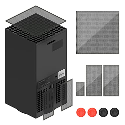 Filtro de polvo para Xbox Series X, cubierta de filtro de polvo a prueba de polvo para Xbox Series X- 2 unidades