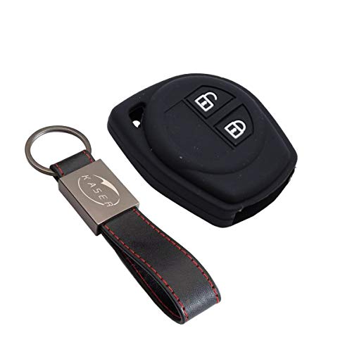 Funda Silicona para Llave Suzuki – Carcasa Llaveros para Coche Suzuki Alto Baleno Grand Vitara Ignis Jimny Karimun Wagon Cover Case Protección Mando Distancia Auto (Negro) Funda Silicona para Llave Suzuki – Carcasa Llaveros para Coche Suzuki Alto Baleno Grand Vitara Ignis Jimny Karimun Wagon Cover Case Protección Mando Distancia Auto (Negro)