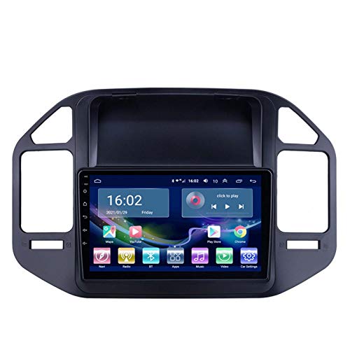 GPS 2G + 32GB 4G Full Netcom, Jugador De Pantalla Grande Android GPS Navegator Para Mitsubishi Pajero V73 Navegación GPS, Notificación De Voz De Varias Condiciones De Tráfico, Actualizac(Size: 2G+32G)