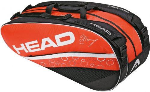 Head 283192 - Funda de Raqueta de Tenis Naranja/Negro Head 283192 - Funda de Raqueta de Tenis Naranja/Negro