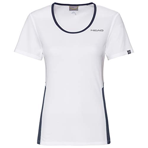 Head 814349-Db M Camiseta, Mujer, Blanco, M