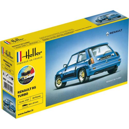 Heller - Kit de maqueta de coche para Renault R5 Turbo – 1/43 56150