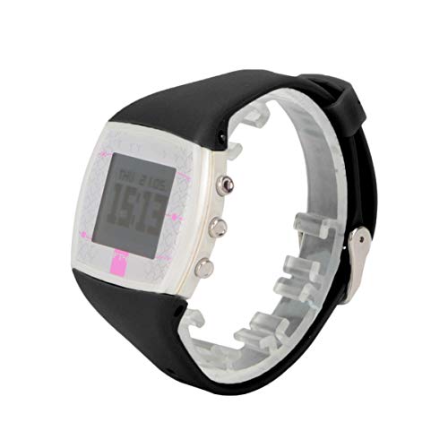 ibasenice Correa de repuesto para reloj Polar FT4 FT7 Watch, de silicona, con cierre rápido, compatible con reloj inteligente Polar FT4 FT7 (negro)