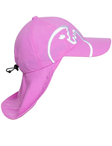 iQ UV 200 Kids Cap con protección de la nuca, gorra protectora de los rayus UV 50-55 cm