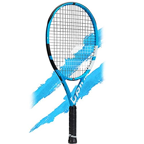 KCGNBQING Jóvenes de Carbono Completo en General adecuados para Adolescentes con 130-150 cm Raqueta de Tenis Profesional (Color : Blue, Size : 26in)
