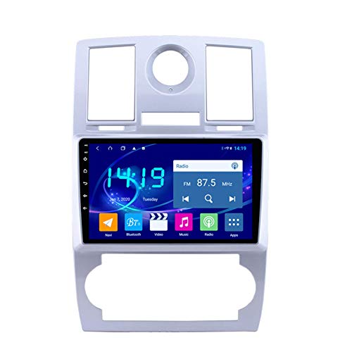 KLL 2 DIN Auto Estéreo Android 10 Car Radio De Navegación GPS para Chrysler 300C Support FM Am DSP/MP5 Player/Bluetooth SWC,WiFi+4g,2G+32G DSP KLL 2 DIN Auto Estéreo Android 10 Car Radio De Navegación GPS para Chrysler 300C Support FM Am DSP/MP5 Player/Bluetooth SWC,WiFi+4g,2G+32G DSP