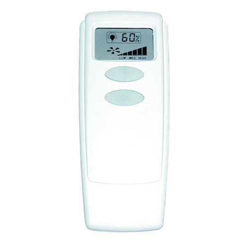 Litex RCI-104 Universal Remote Control with Display Screen, Three Speeds and Full Range Dimmer by Ellington
