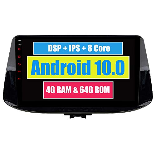 LYHY Estéreo para automóvil Estéreo para automóvil Radio Bluetooth Navegación GPS Unidad Principal para Hyundai I30 2017 2018 2019 con Pantalla táctil Android USB DSP MirrorLink WiFi