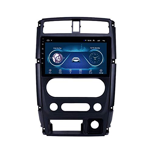 Navegacion GPS, 9 pulgadas 2.5D Pantalla táctil Android 9.0 Sistema de Navegación GPS Wifi Bluetooth Radio de Coche para Suzuki Jimny 2007-2012, Navegación GPS,Wifi 1g+16g
