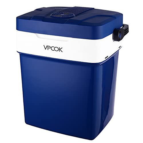 Nevera Portatil Electrica VPCOK Mini Nevera 29L, Nevera 12v Compresor y 220v para Coche, Hogar, Camión, Neveras de Acampada, Nevera Camping Nevera Portatil Electrica VPCOK Mini Nevera 29L, Nevera 12v Compresor y 220v para Coche, Hogar, Camión, Neveras de Acampada, Nevera Camping
