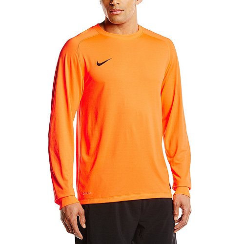 NIKE Long Sleeve Camiseta de Portero de Manga Larga de Fútbol, Hombre, Naranja/Negro, 2XL