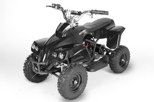 Nitro Motors – Mini Quad ATV Eco Anaconda 6" 800W Incl. 3 potencias Inductor Béquille Quad Niños