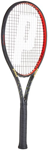 Prince TeXtreme2 Beast 100 - Raqueta de Tenis para Adultos, Color Negro y Rojo, Peso: 265 g, Agarre 0: 4 Pulgadas