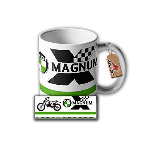Puch Magnum X Oldtimer 32304 - Taza de café con diseño de motocross
