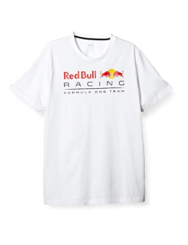 PUMA RBR Logo tee Camiseta, Hombre, Negro, XL