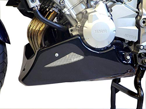 Quilla de malla negra o plata para Yamaha FZ-6 04–06/Fazer 600 04–06/FZ-6 FAZER S2 07–09