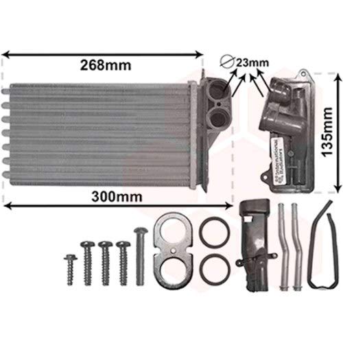 Radiador Calefacción para Toyota Aygo 1.0i (07/2005 – 2014) Radiador Calefacción para Toyota Aygo 1.0i (07/2005 – 2014)