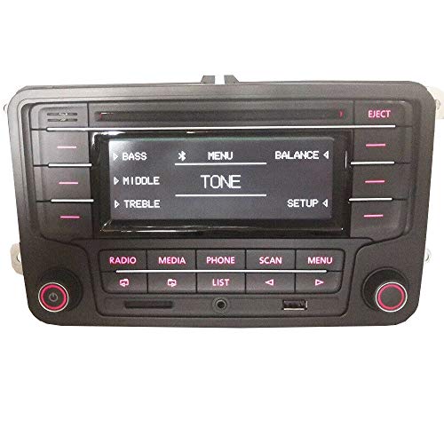 Radio Coche Autoradio VW estéreo RCN210+Can Cable Bluetooth CD MP3 USB AUX for para VW Golf 4 Passat TOURAN Polo TIGUAN Caddy CC Car Radio+Cable