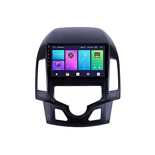 Radio estéreo para automóvil Reproductor multimedia de audio Sat Nav HD Pantalla táctil Soporte Bluetooth GPS Wifi Radio FM Puerto USB dual Enlace espejo para Hyundai i30 2007-2011,4 Core 4G + WiFi: Radio estéreo para automóvil Reproductor multimedia de audio Sat Nav HD Pantalla táctil Soporte Bluetooth GPS Wifi Radio FM Puerto USB dual Enlace espejo para Hyundai i30 2007-2011,4 Core 4G + WiFi:
