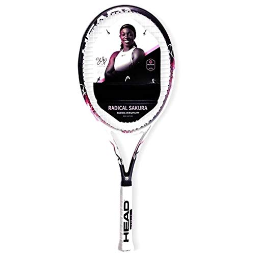 Raquetas De Tenis Raqueta Junior For Adultos Sakura Profesional Carbono A Hombres Y Mujeres La Luz del Juego 285g (Color : Pink, Size : 27inches Number One Handle)