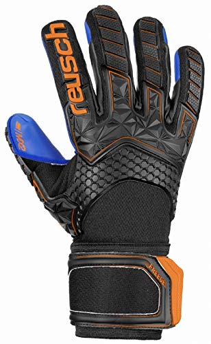 Reusch Attrakt Freegel MX2 - Guantes de Portero Unisex, Color Negro