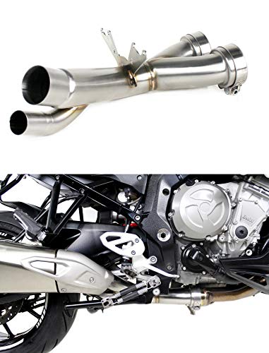 S 1000 XR Tubo de eliminación de catalizador, Decatalizador, No-Kat, Mid Pipe INOX DE-Cat DECAT Dominator Exhaust 2015 2016 2017 2018 2019
