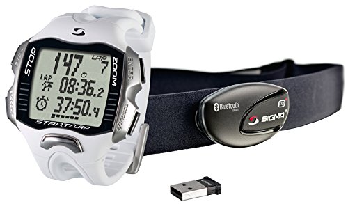 Sigma Sport RC MOVE BLANCO, Smartwatch deportivo, Incluye banda R1 BLUE COMFORTEX+, color blanco, talla única
