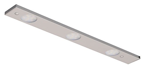 Smartwares Luz LED con Sensor de Ondas, 6 watts, Plateado, 13 x 13.5 x 33.5 cm