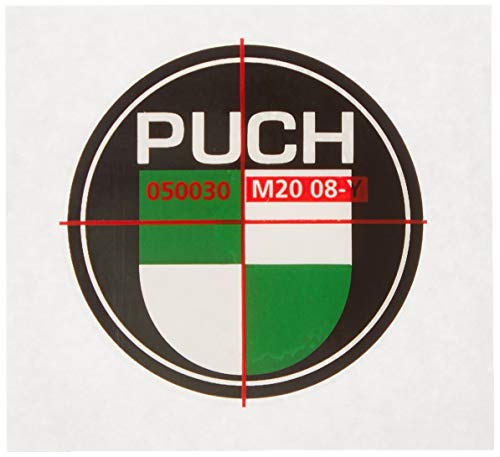 Sticker/plakette Puch (Verde y Blanco)