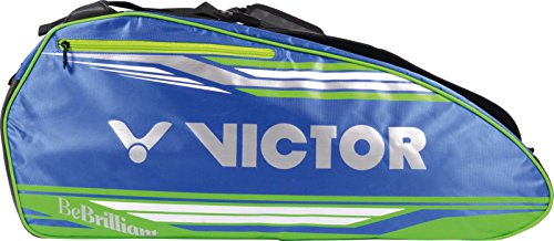 Victor raqueta funda multither mobag para bádminton, tenis, squash, Speed Bádminton, azul y verde Victor raqueta funda multither mobag para bádminton, tenis, squash, Speed Bádminton, azul y verde