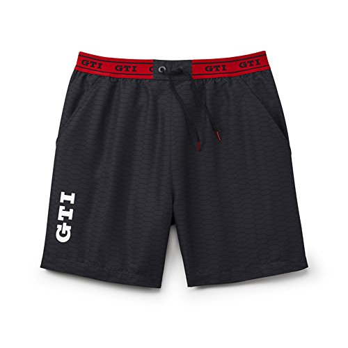 Volkswagen 5KA084580B GTI-Bañador para Hombre (Talla M), Color Negro, Medium Volkswagen 5KA084580B GTI-Bañador para Hombre (Talla M), Color Negro, Medium