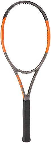 Wilson Burn 95 CVTNS FRM W/O Raqueta de Tenis, Unisex Adulto, Negro/Naranja (Frozen Smoke/Power Orange), 3
