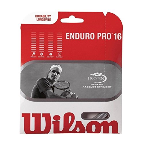 Wilson Enduro Pro 16 Cordaje de Tenis (12m)