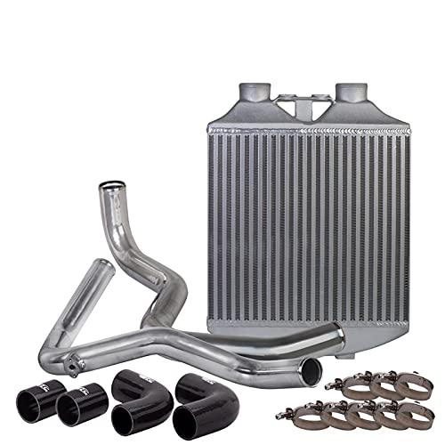 Yayan YAYANGG Aluminio Turbo Intercooler Kits Radiador Fit para Seat Ibiza Polo Skoda Fabia 1.9 TDI Monte Delantero InterCooler Kit de conversión (Color : Silver)