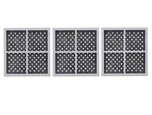 3 pack repuesto, filtro del aire del refrigerador Kenmore LG LT120F, ADQ73214404, 469918