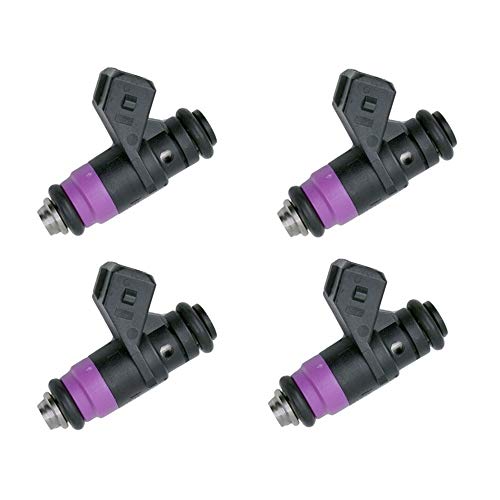 4pcs inyector de combustible para RENAULT MEGANE 1.6 16V 31 T. KM ROCIPANTE INYECCIÓN PETROL H132259 8200132259