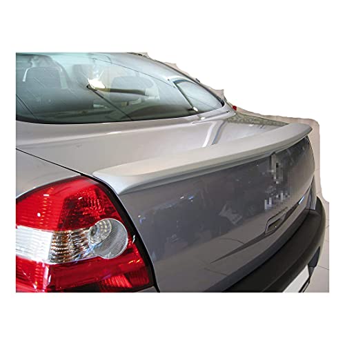 ABS Coche Alerón Trasero para Renault Megane II Sedan 2002-2008, Car Rear Spoiler Cola Lip ala Accesorios, Auto Trunk Techo Decorativos