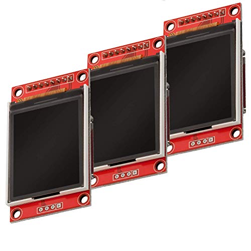 AZDelivery 3 x Modulo Pantalla Display 128 x 160 Pixeles 1.8 Pulgadas SPI TFT compatible con Arduino y Raspberry Pi con E-Book incluido!