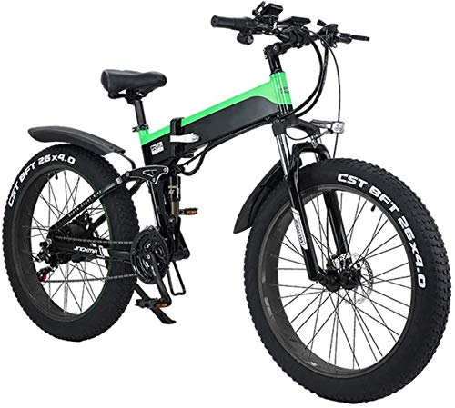 Bicicletas eléctricas plegables para adultos, bicicletas reclinadas / de carretera híbridas, con marco de aleación de aluminio, pantalla LCD, tres modos de conducción, refuerzo de bicicleta de montaña