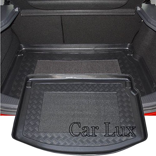 Car Lux AR00632 - Alfombra Cubeta Protector cubre maletero a medida con antideslizante para Megane 3 III Coupe Car Lux AR00632 - Alfombra Cubeta Protector cubre maletero a medida con antideslizante para Megane 3 III Coupe