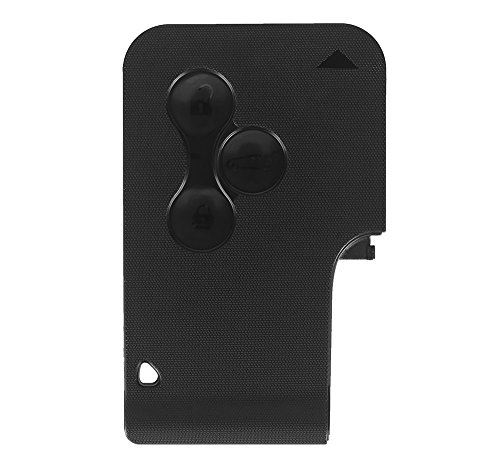 Carcasa llave tarjeta para Renault Clio 3 Megane 2 Scenic 2 | 3 Botones | Mando a distancia Carcasa llave tarjeta para Renault Clio 3 Megane 2 Scenic 2 | 3 Botones | Mando a distancia