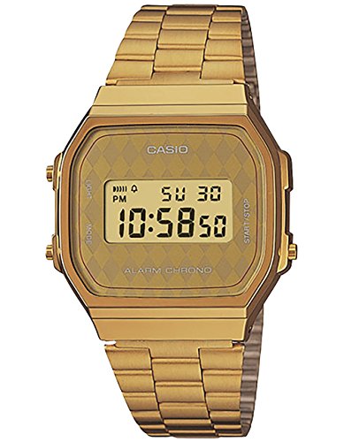 Casio Unisex Classic A168WG-9BWVT Vintage Watch Gold