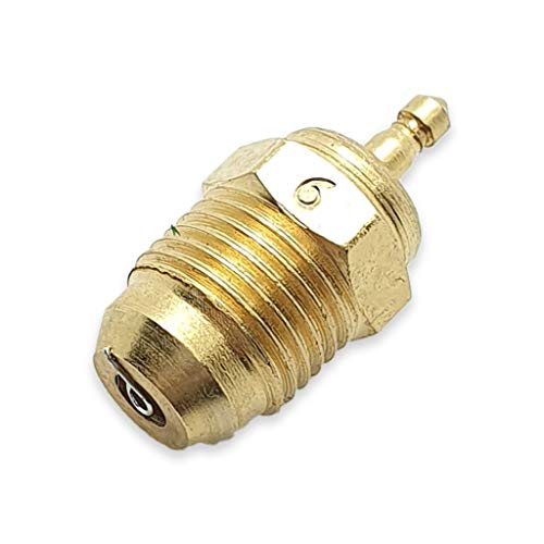 CONICAL Turbo Glow Plug / BUJIAS RC N° 6 - FOR Racing Stroke Engines - RC Cars - ON Road