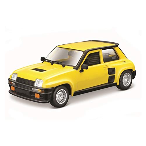 De Molde Fundido 1:24 para Renault 5 Modelo De Fundición A Presión Turbo Coche De Carreras Aleación Vehículo Escala Coches Modelo Juguete Colección Regalo Decoración Educación (Color : 2)