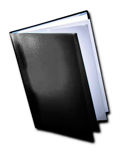 Dekko - Carpeta con fundas para documentos (A3), color negro
